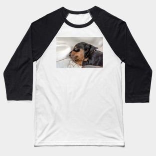 Sleeping puppy Baseball T-Shirt